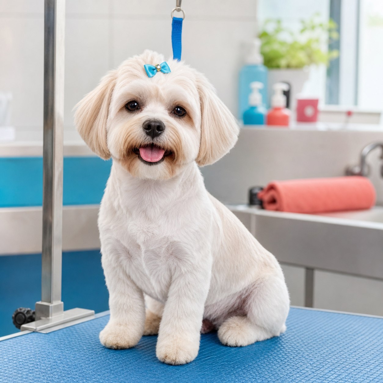Banho e tosa estilizada para cães na União Pet em São Bento do Sul