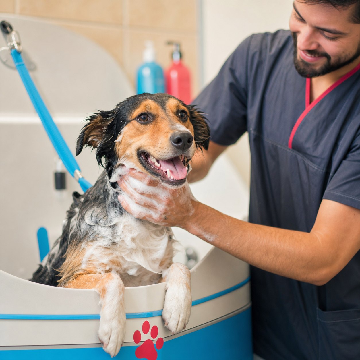 Banho e tosa para cães na União Pet em São Bento do Sul