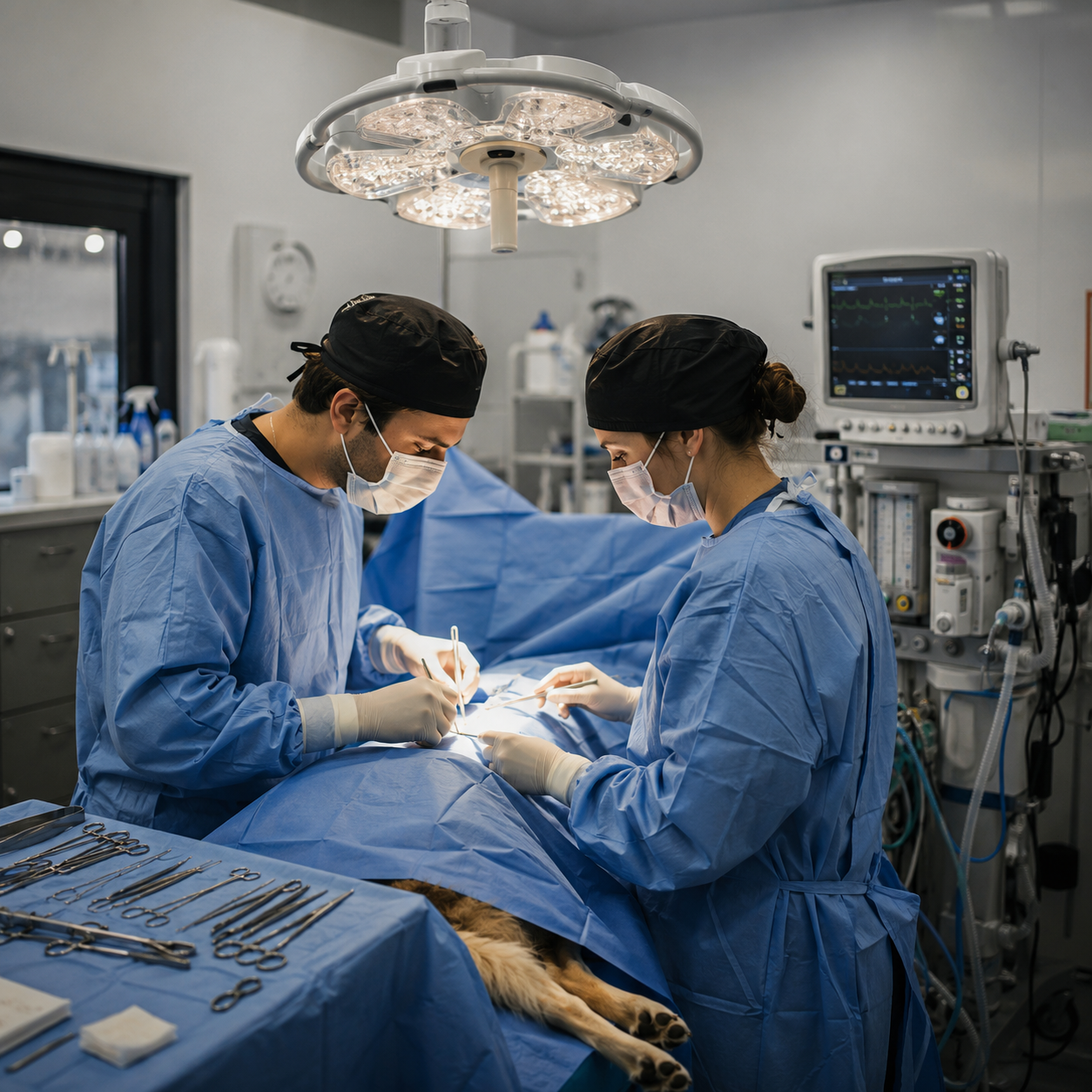 Cirurgia veterinária na União Pet em São Bento do Sul