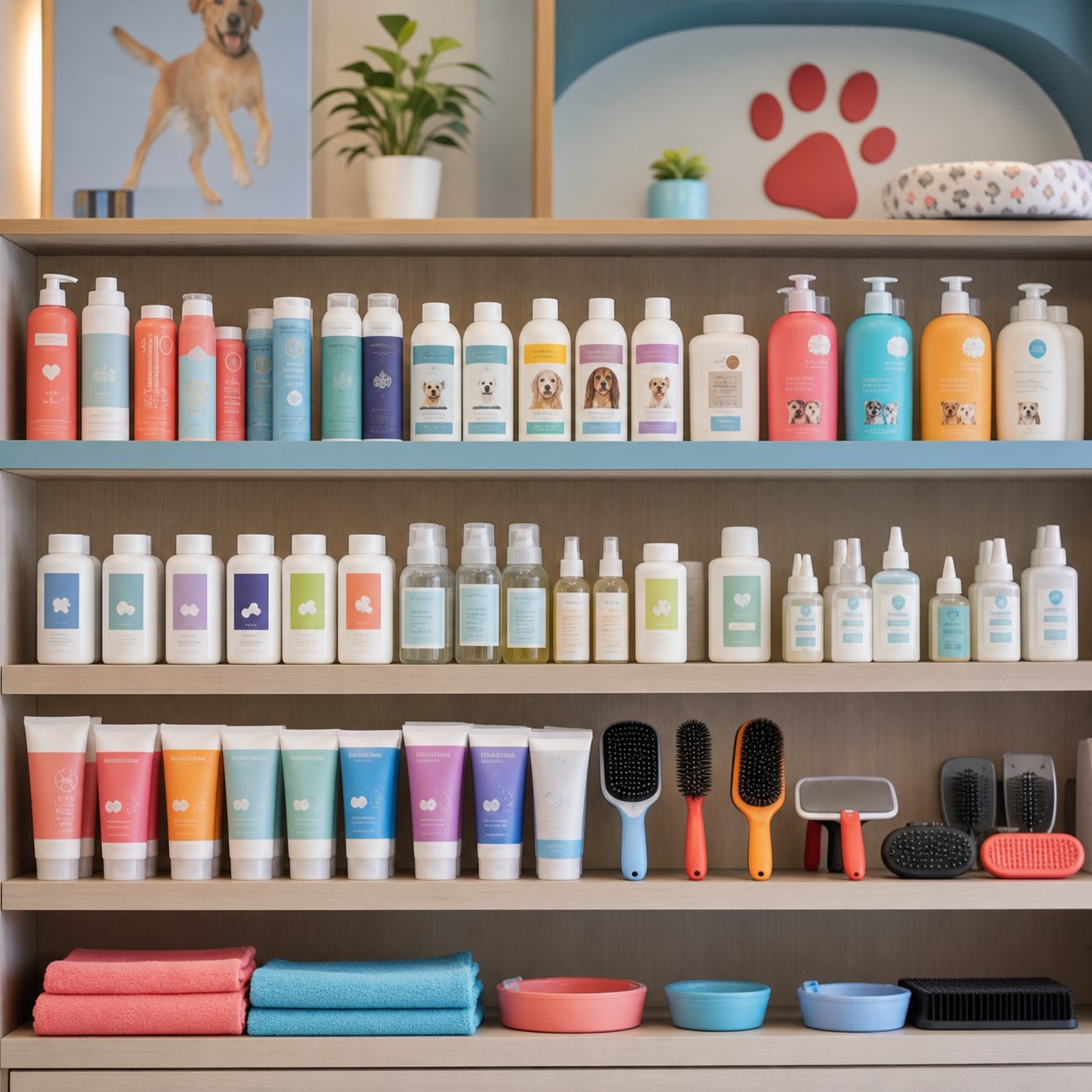 Produtos de higiene para pets na União Pet em São Bento do Sul