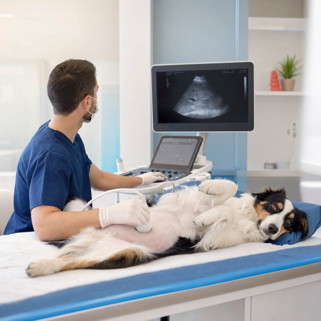 Ultrassom veterinário na União Pet em São Bento do Sul